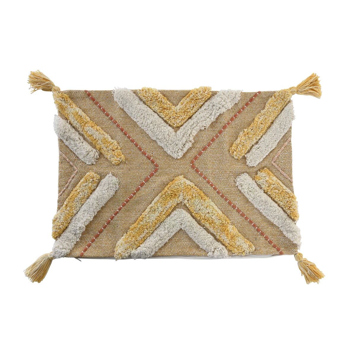 Poťah na vankúš DKD Home Decor 60 x 1 x 40 cm Žltá