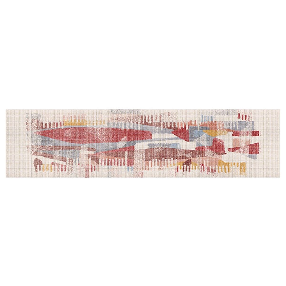 Koberec DKD Home Decor Starožitný povrch Polyester Viacfarebná (60 x 240 x 0,7 cm)