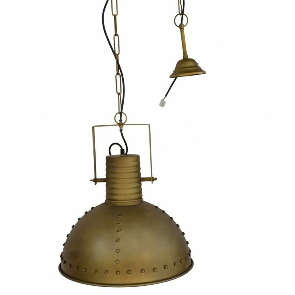 Stropné svetlo DKD Home Decor Zlatá Kov 50 W (41 x 41 x 49 cm)