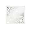 Dekorácia na stenu DKD Home Decor Zrkadlo Biela Drevo MDF (90 x 1,5 x 90 cm)
