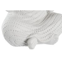 Dekoratívne postava DKD Home Decor 25,5 x 19 x 39 cm Biela mních Orientálny (2 kusov)