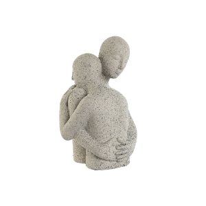 Dekoratívne postava Home ESPRIT Biela Romantický Pár 25,8 x 22,5 x 38,5 cm