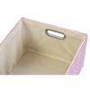 Súprava košíkov DKD Home Decor 40,5 x 27,5 x 18 cm Polyester (2 kusov)