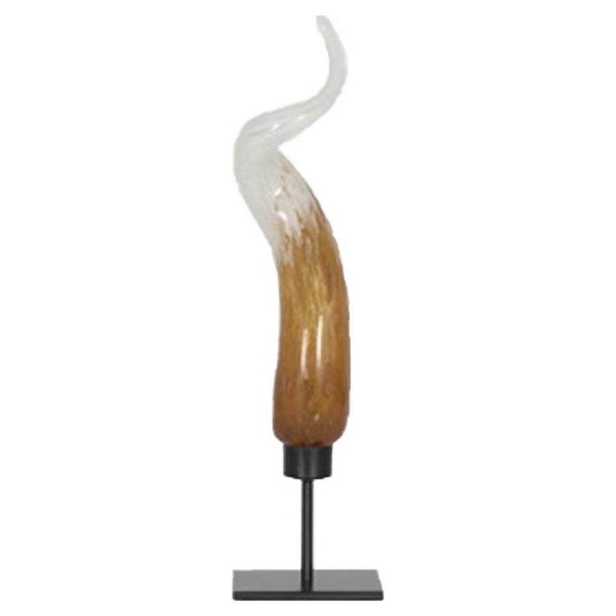 Dekoratívne postava DKD Home Decor Sklo Kov (12 x 7 x 47 cm)