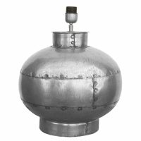 Stolná lampa DKD Home Decor Striebristý Mosadz 50 W (36 x 36 x 43 cm)