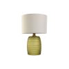 Stolná lampa Home ESPRIT zelená Béžová Zlatá Sklo 50 W 220 V 38 x 38 x 57 cm