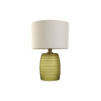 Stolná lampa Home ESPRIT zelená Béžová Zlatá Sklo 50 W 220 V 38 x 38 x 57 cm