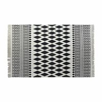 Koberec DKD Home Decor Čierna Biela (120 x 180 x 0,7 cm)