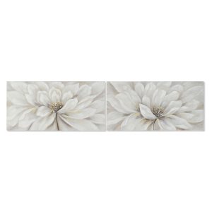 Maľba Home ESPRIT Shabby Chic Mak 120 x 3 x 60 cm (2 kusov)