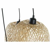 Stropné svetlo DKD Home Decor Čierna Kov Bambus 50 W Tropické 220 V 30 x 30 x 94 cm