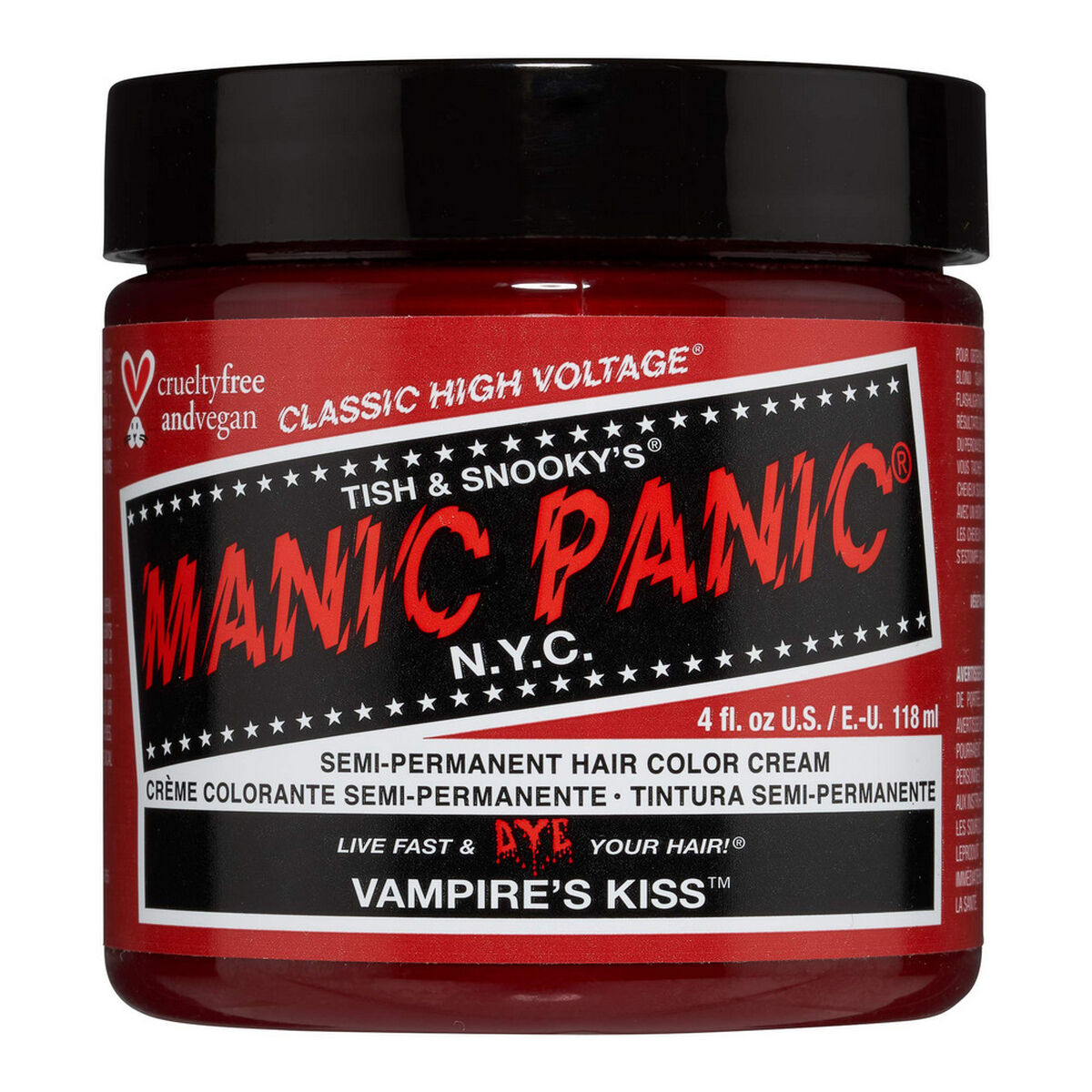 Trvalá farba Classic Manic Panic Vampire’S Kiss (118 ml)