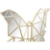Dekoratívne postava DKD Home Decor 29,5 x 4 x 28,5 cm Zlatá Motýľ