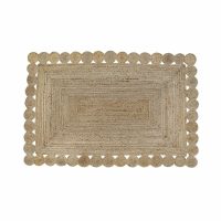 Koberec DKD Home Decor Gaštanová Prírodná 160 x 230 x 1 cm