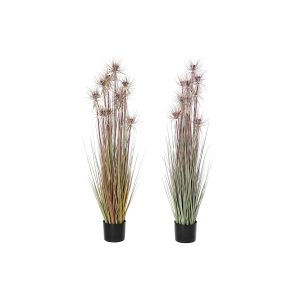 Okrasná rastlina DKD Home Decor Gaštanová Polyetylén zelená PVC 40 x 40 x 120 cm (2 kusov)