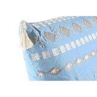 Vankúšik DKD Home Decor Modrá Biela 60 x 20 x 60 cm