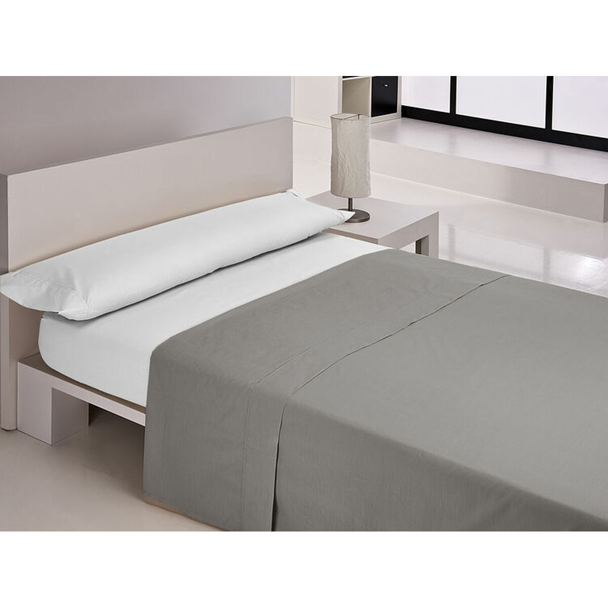 Vrchná plachta Happy Home MIX COLORS Antracit 135 cm posteľ