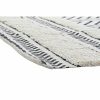 Koberec DKD Home Decor Čierna Kľukatý Biela (160 x 226 x 0,7 cm)