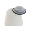 Stolná lampa Home ESPRIT Biela Čierna PVC Nerezová oceľ Aluminium 18 x 18 x 26,5 cm