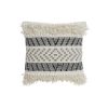 Vankúšik DKD Home Decor Čierna Béžová 45 x 10 x 45 cm Boho
