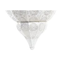 Stropné svetlo DKD Home Decor 31 x 31 x 64 cm Zlatá Biela Železo 50 W
