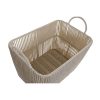 Súprava košíkov DKD Home Decor Béžová Kov 39 x 29 x 31 cm 3 Kusy