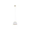 Stropné svetlo DKD Home Decor Biela Gaštanová Prírodná Bambus 50 W 30 x 30 x 20 cm