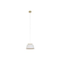 Stropné svetlo DKD Home Decor Biela Gaštanová Prírodná Bambus 50 W 30 x 30 x 20 cm