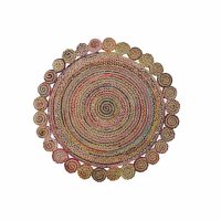 Koberec DKD Home Decor Viacfarebná Arab (200 x 200 x 1 cm)
