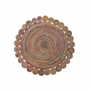 Koberec DKD Home Decor Viacfarebná Arab (200 x 200 x 1 cm)