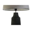 Stolná lampa Home ESPRIT Čierna Sivá Živica 50 W 220 V 40 x 40 x 70 cm (2 kusov)