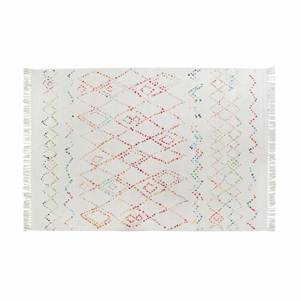 Koberec DKD Home Decor Viacfarebná Kosoštvorce 160 x 230 x 0,7 cm