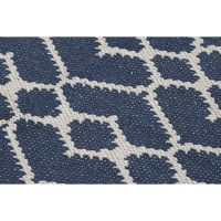 Koberec DKD Home Decor Modrá Biela Arab (120 x 180 x 1 cm)