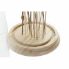 Dekoratívne postava DKD Home Decor 15 x 15 x 26 cm Gaštanová Kvety