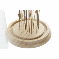 Dekoratívne postava DKD Home Decor 15 x 15 x 26 cm Gaštanová Kvety
