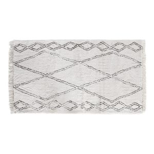Koberec Home ESPRIT Čierna Béžová Boho 175 x 100 x 3 cm