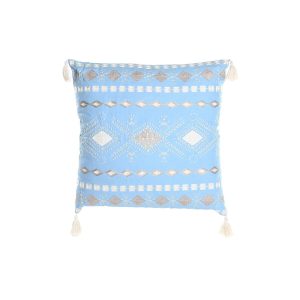 Vankúšik DKD Home Decor Modrá Biela 60 x 20 x 60 cm