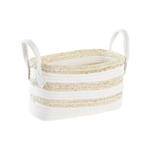 Kôš DKD Home Decor 33 x 16 x 19 cm Prírodné vlákno