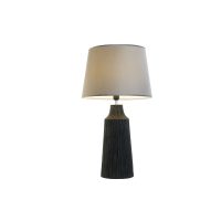 Stolná lampa Home ESPRIT Čierna Sivá Živica 50 W 220 V 40 x 40 x 70 cm (2 kusov)