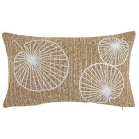 Vankúšik Home ESPRIT Biela Prírodná 50 x 15 x 30 cm