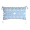Vankúšik DKD Home Decor 60 x 15 x 35 cm Modrá Biela