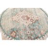 Vankúšik DKD Home Decor Podlaha 46 x 46 x 37 cm Gaštanová zelená Žltá Arab 45 x 45 x 35 cm Strapce