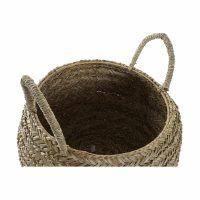 Dekoračný košík DKD Home Decor Prírodná Morská tráva Boho 40 x 40 x 30 cm