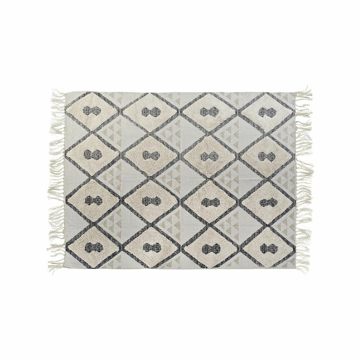 Koberec DKD Home Decor Béžová Moderný (120 x 180 x 1 cm)