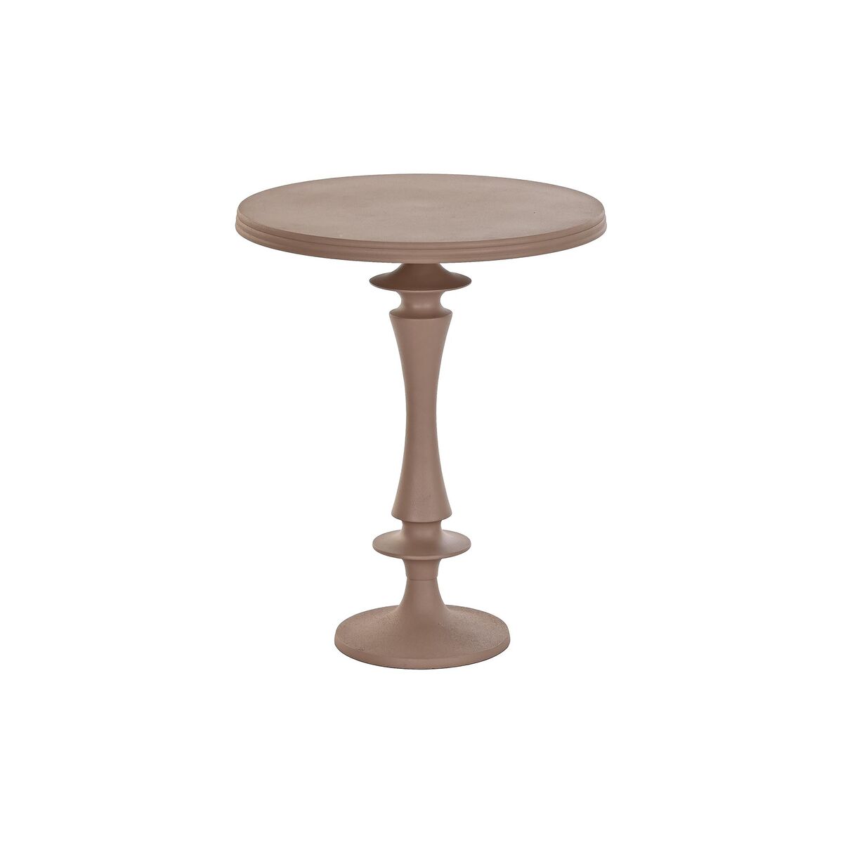 Postranný stolík DKD Home Decor Ružová Aluminium (40 x 40 x 50 cm)