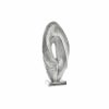 Dekoratívne postava DKD Home Decor 20 x 9 x 44 cm Abstraktný Striebristý Moderný