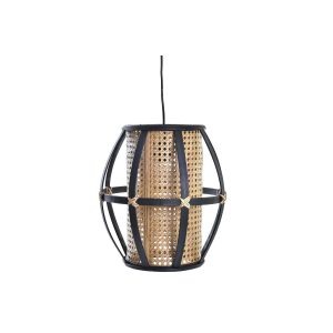 Stropné svetlo DKD Home Decor Čierna Gaštanová 220 V 50 W (34 x 34 x 35 cm)