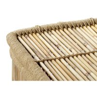 Súprava košíkov DKD Home Decor Prírodná Lano Bambus (46 x 46 x 55 cm)