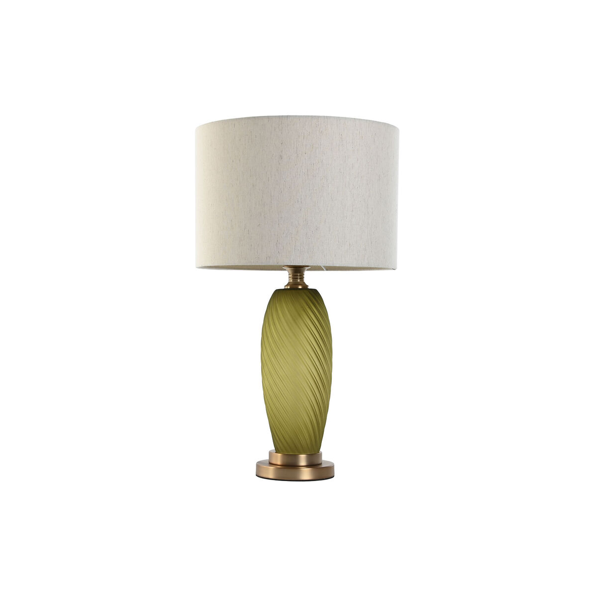 Stolná lampa Home ESPRIT zelená Béžová Zlatá Sklo 50 W 220 V 36 x 36 x 61 cm