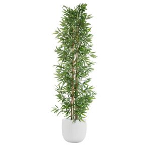 Strom Home ESPRIT Polyester Bambus 40 x 40 x 180 cm