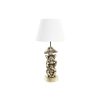 Stolná lampa DKD Home Decor Zlatá Biela Koloniálny štýl 220 V 50 W opica (30 x 30 x 61 cm)